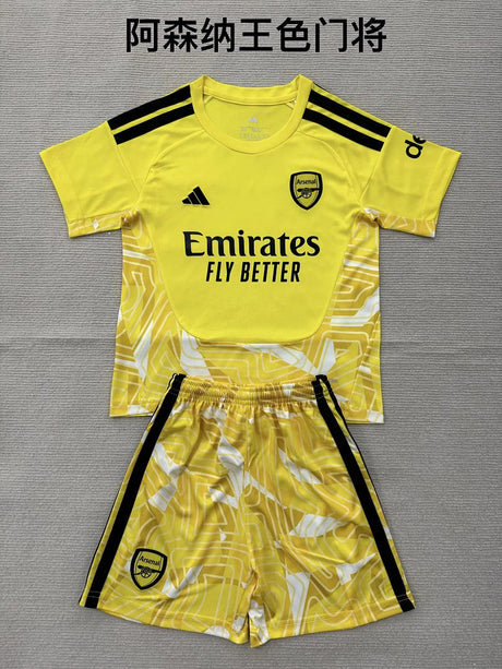 ARSENAL 2026/27 EQUIPACIÓN DE PORTERO NIÑO - Amarillo