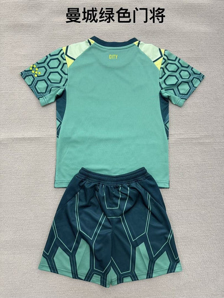 MANCHESTER CITY 2026/27 EQUIPACIÓN DE PORTERO NIÑO - Verde