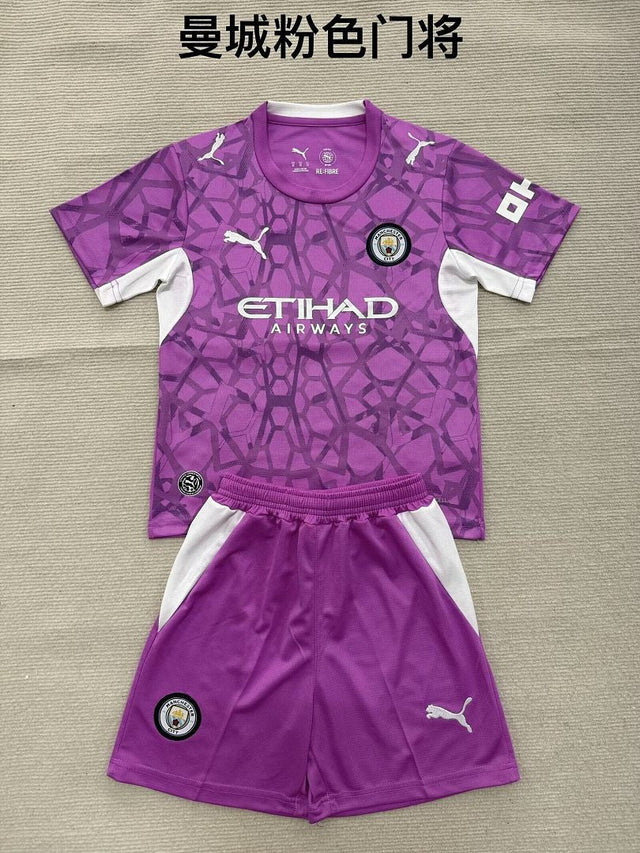 MANCHESTER CITY 2026/27 GOALKEEPER KIT KIDS - Purple