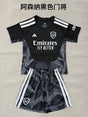 ARSENAL 2026/27 GOALKEEPER KIT KIDS - Black