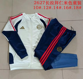 BAYERN MUNICH 2026/27 TRACKSUIT KIDS - Light Yellow