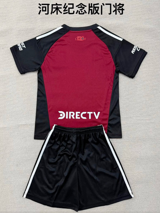 RIVER PLATE 2026/27 GOALKEEPER KIT KIDS - Red, Black