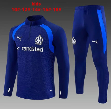 MARSEILLE 2026/27 AGASALHO INFANTIL - Azul escuro