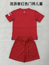 RANGERS 2026/27 GOALKEEPER KIT KIDS - Red