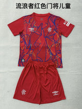 RANGERS 2026/27 GOALKEEPER KIT KIDS - Red