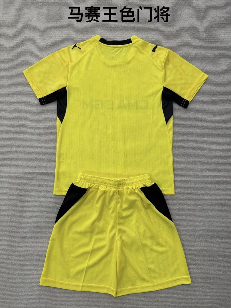 MARSEILLE 2026/27 GOALKEEPER KIT KIDS - Yellow