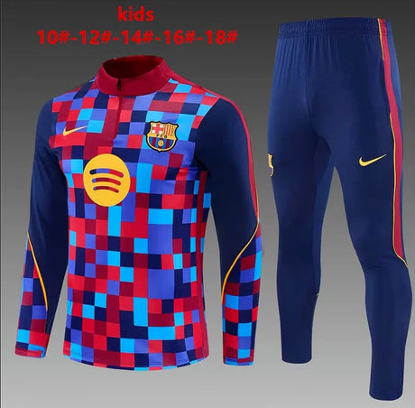 BARCELONA 2026/27 TRACKSUIT KIDS - Red, Blue