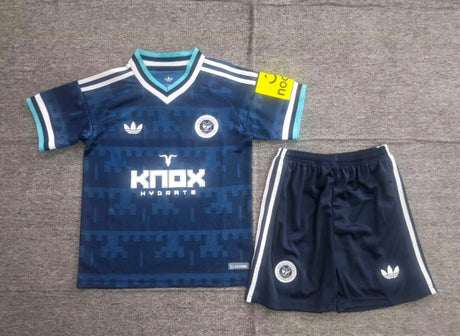 NEWCASTLE UNITED 2026/27 KIT EXTÉRIEUR ENFANT - Avec sponsors