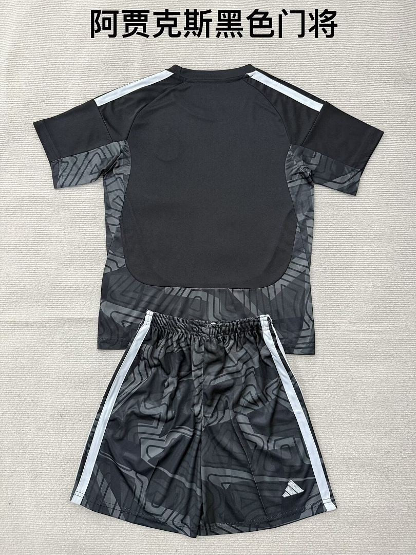 AJAX 2026/27 GOALKEEPER KIT KIDS - Black