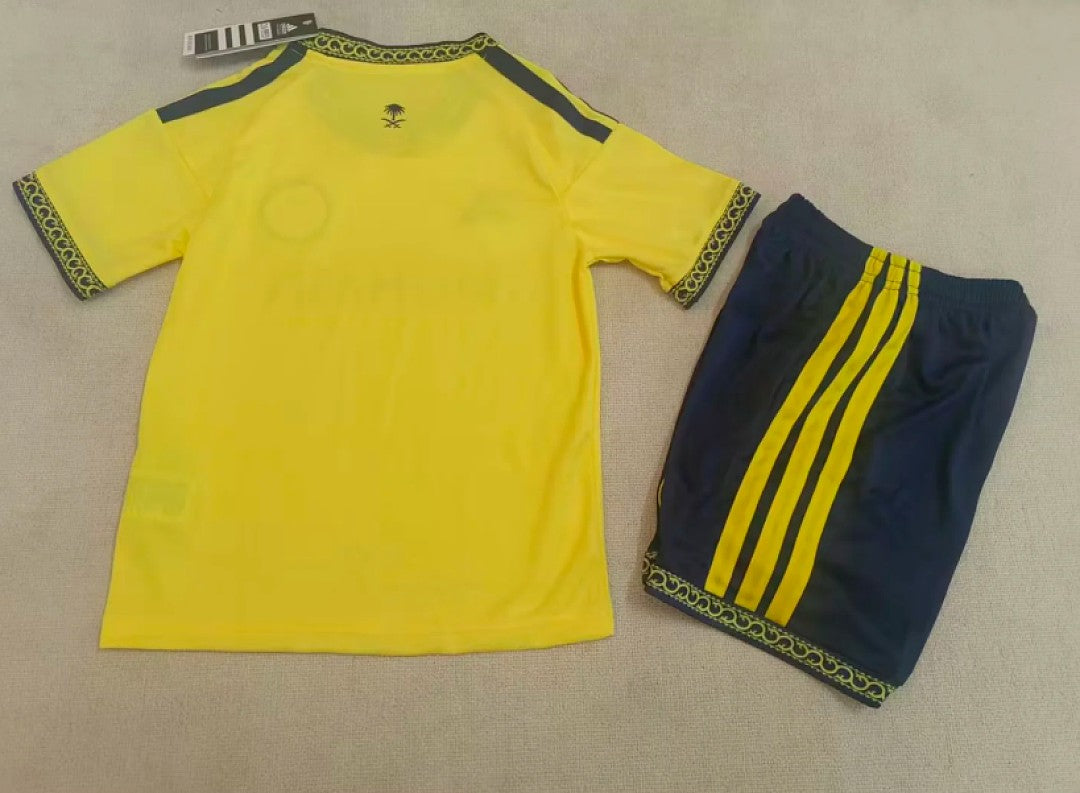 AL NASSR 2026/27 HOME KIT KIDS