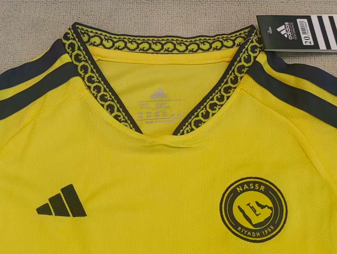 AL NASSR 2026/27 HOME KIT KIDS