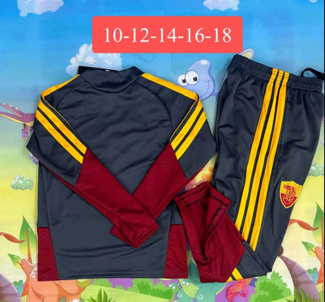 ROMA 2026/27 TRACKSUIT KIDS - Dark Grey