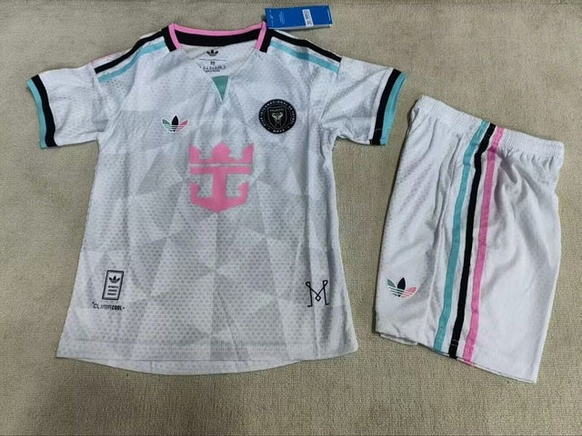 INTER MIAMI 2026/27 THIRD KIT KIDS - White, Player Version