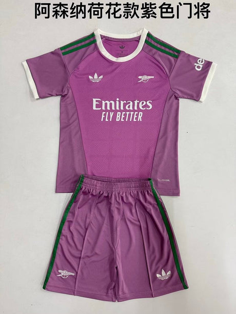 ARSENAL 2026/27 EQUIPACIÓN DE PORTERO NIÑO - Morado