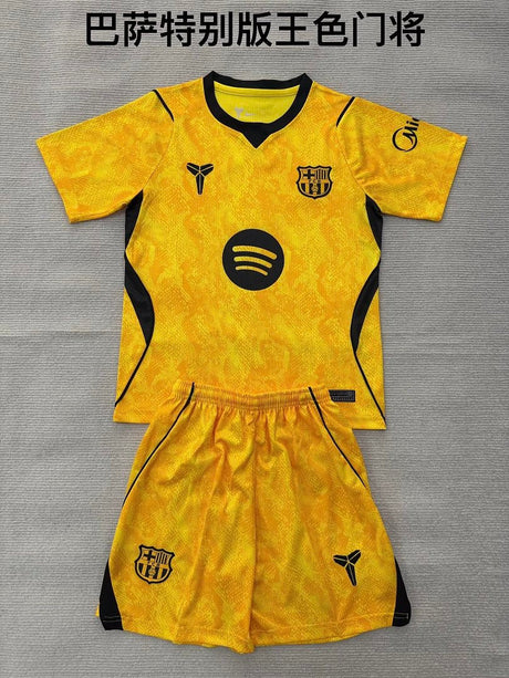 BARCELONA 2026/27 GOALKEEPER KIT KIDS - Yellow