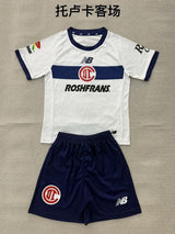 TOLUCA 2026/27 AWAY KIT KIDS - White