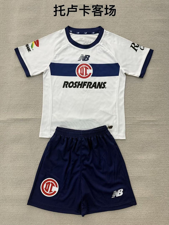 TOLUCA 2026/27 AWAY KIT KIDS - White