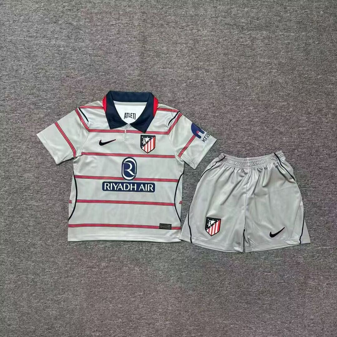 ATLETICO MADRID 2026/27 THIRD KIT KIDS - Grey