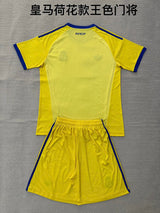 REAL MADRID 2026/27 GOALKEEPER KIT KIDS - Yellow