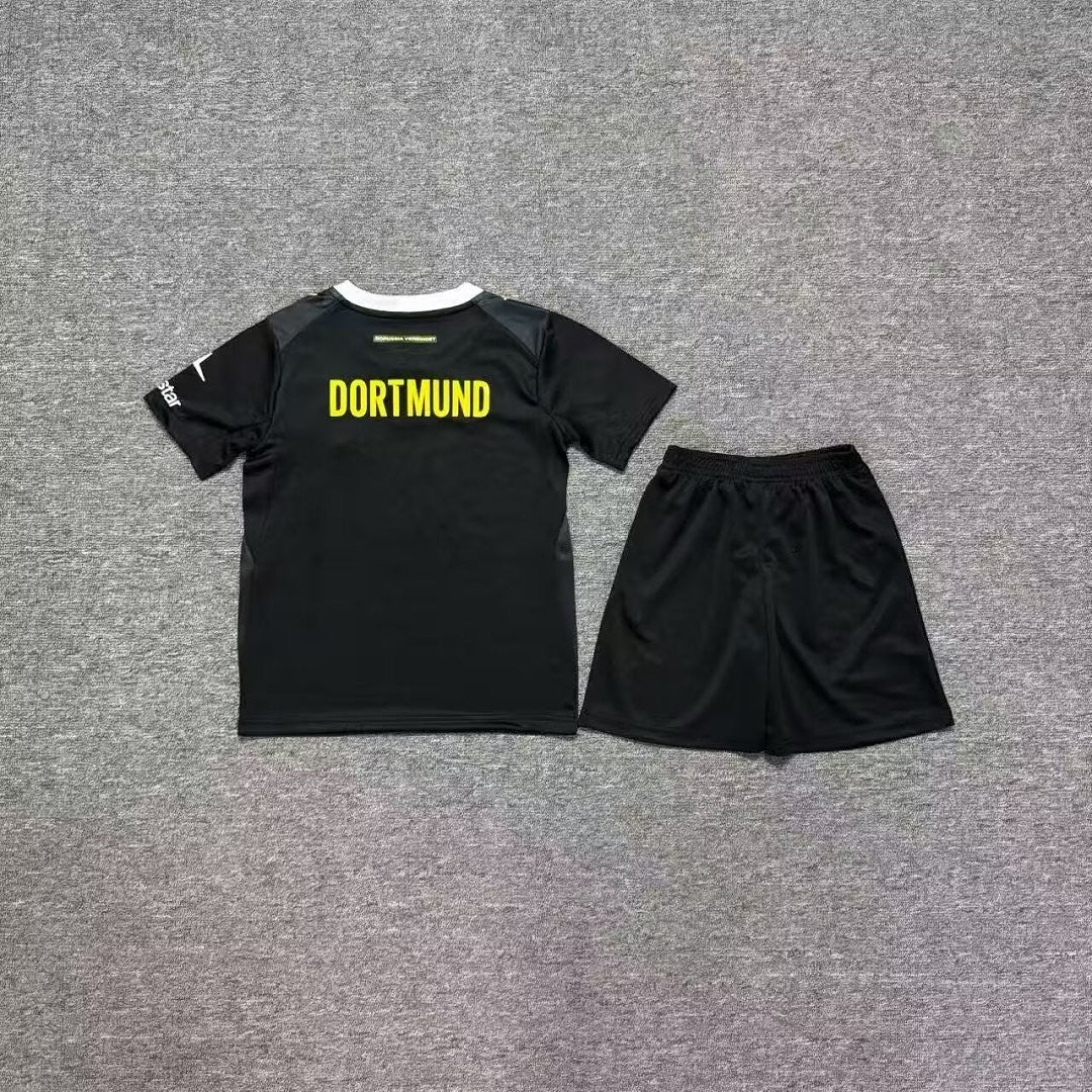 BORUSSIA DORTMUND 2026/27 AWAY KIT KIDS - Black