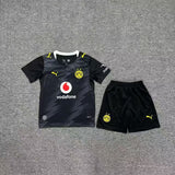 BORUSSIA DORTMUND 2026/27 AWAY KIT KIDS - Black