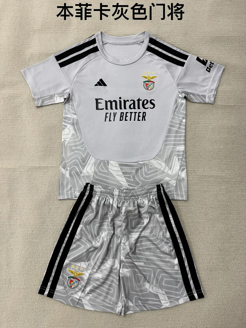 BENFICA 2026/27 GOALKEEPER KIT KIDS - Grey