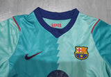 BARCELONA 2026/27 THIRD KIT KIDS - Green, Long Sleeve