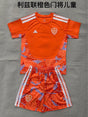 LEEDS UNITED 2026/27 GOALKEEPER KIT KIDS - Orange