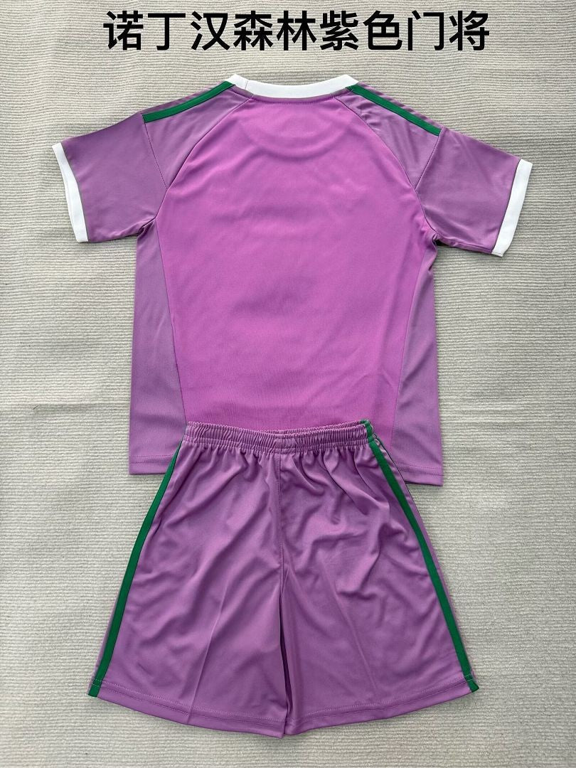 NOTTINGHAM FOREST 2026/27 GOALKEEPER KIT KIDS - Purple