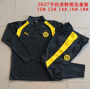 BORUSSIA DORTMUND 2026/27 TRACKSUIT KIDS - Black, Yellow