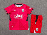 WEST BROMWICH ALBION 2026/27 AWAY KIT KIDS - Red