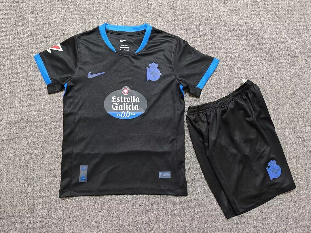 DEPORTIVO 2026/27 KIT EXTÉRIEUR ENFANT - Noir