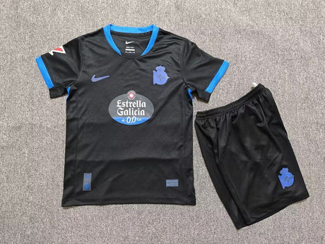 DEPORTIVO 2026/27 AWAY KIT KIDS - Black
