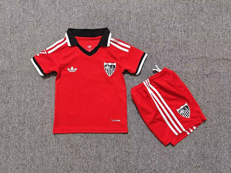 SEVILLA 2026/27 RESERVA KIT INFANTIL - Vermelho