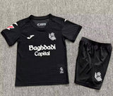 REAL SOCIEDAD 2026/27 AUSWÄRTS KINDER-SET - Schwarz