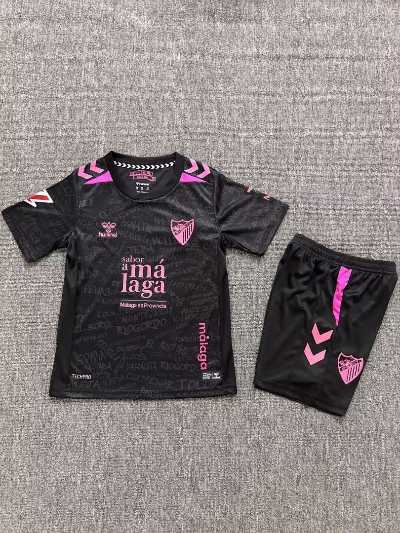 MALAGA 2026/27 AUSWEICH KINDER-SET - Schwarz