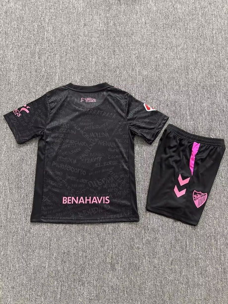 MALAGA 2026/27 THIRD KIT BAMBINO - Nero