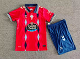 CELTA VIGO 2026/27 AUSWEICH KINDER-SET - Rot