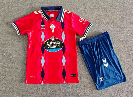 CELTA VIGO 2026/27 THIRD KIT ENFANT - Rouge