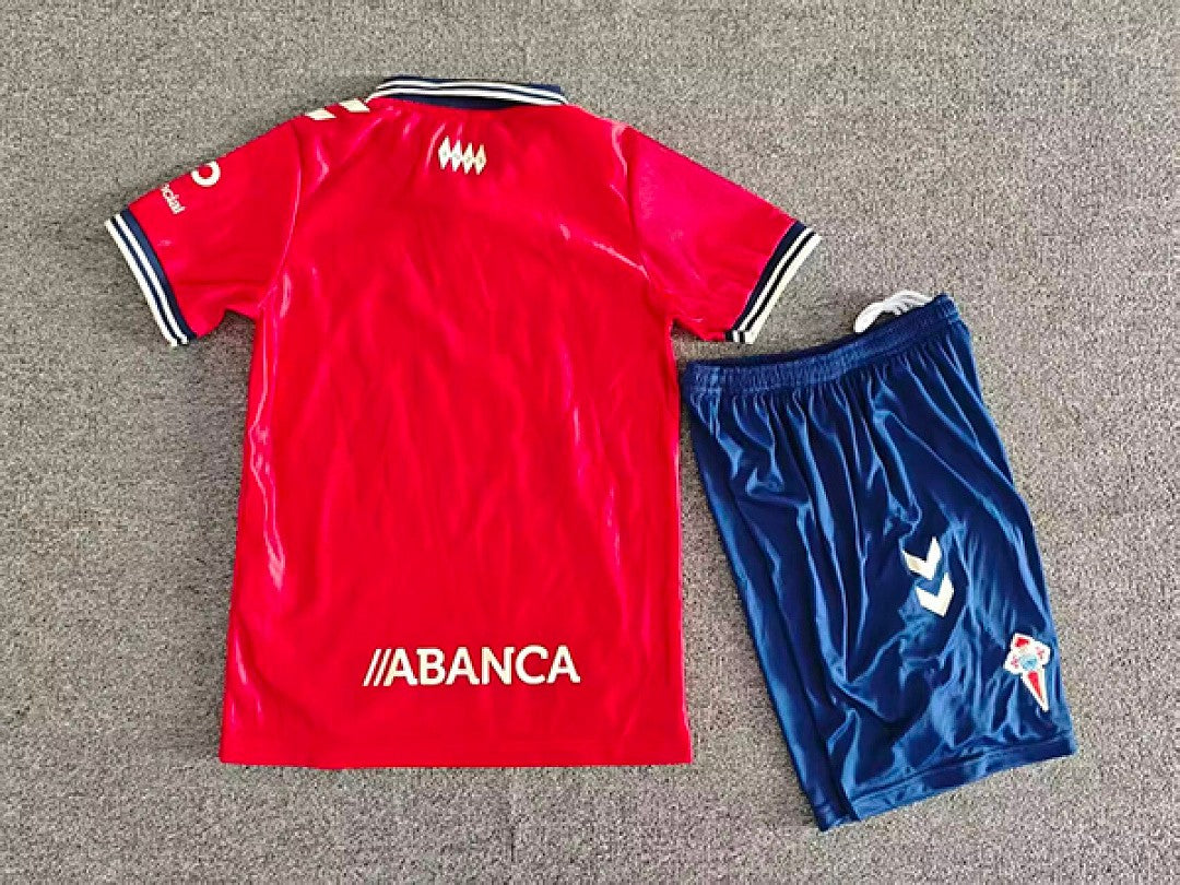 CELTA VIGO 2026/27 AUSWEICH KINDER-SET - Rot