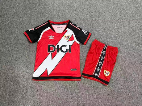 RAYO VALLECANO 2026/27 AWAY KIT BAMBINO - Rosso
