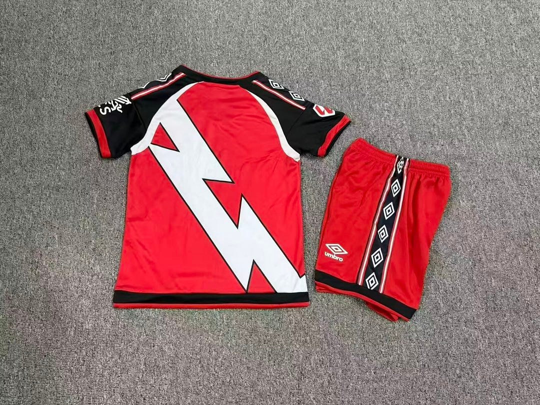 RAYO VALLECANO 2026/27 AWAY KIT BAMBINO - Rosso