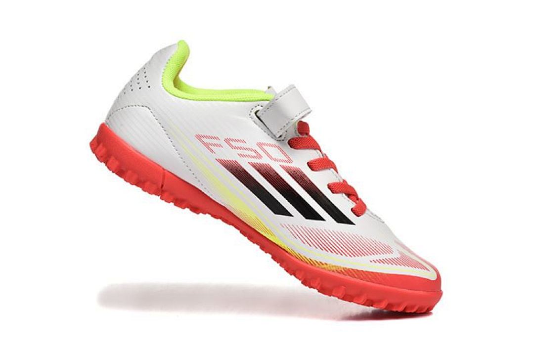 Adidas F50 Kids TF - White/Red