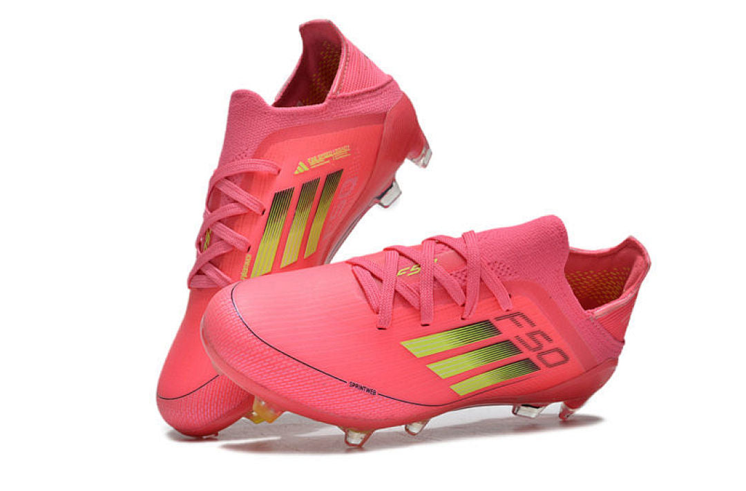 Adidas F50 Kids FG - Pink/Volt