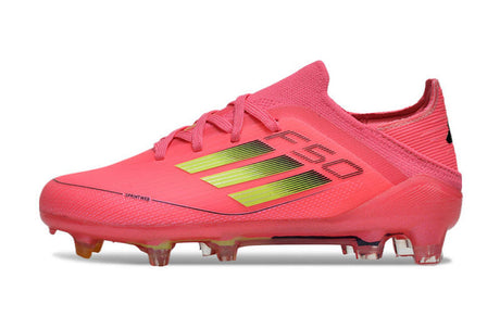 Adidas F50 Enfant FG - Rose/Volt