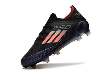 Adidas F50 Enfant FG - Noir/Corail