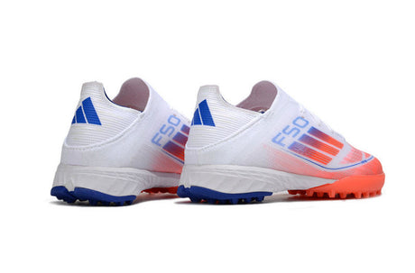 Adidas F50 Enfant TF - Blanc/Corail