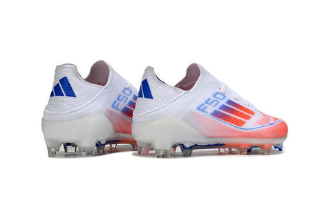Adidas F50 Enfant FG - Blanc/Corail