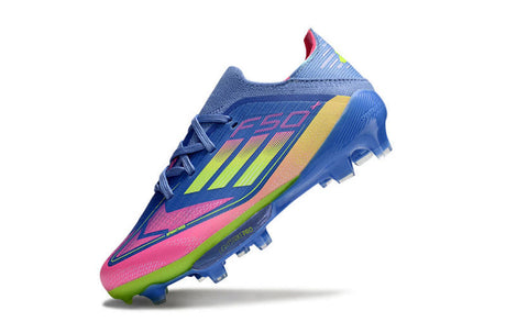 Adidas F50 Enfant FG - Bleu/Or