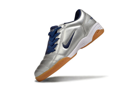 Nike Total 90 III Bambino IC - Argento/Blu Navy
